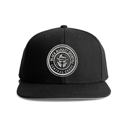 BMS x New Era Black Central Coast Snapback